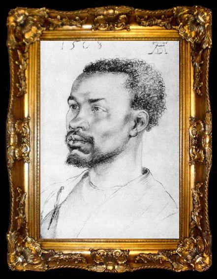 framed  Albrecht Durer Head of a Negro, ta009-2